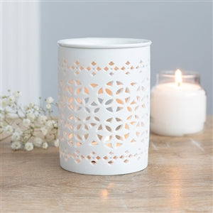 Lattice Design Wax Melter 11cm - Alfia