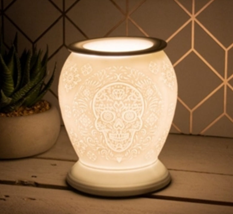 Skull Design Electric Wax Melter/Burner - Alfia